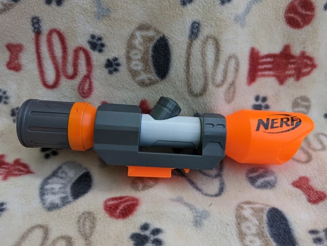 Nerf N-Strike Modulus Distance Scope Attachment 9" Long Range Upgrade Orange