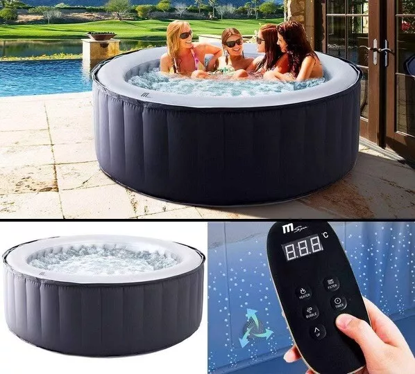 Mspa Silver Cloud 4 PERSON INFLATABLE HOT TUB