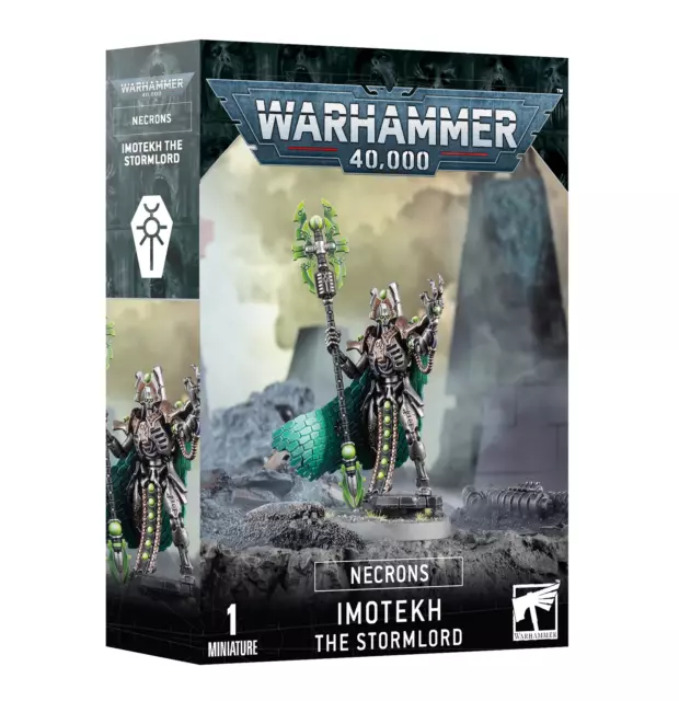 NECRONS: IMOTEKH THE STORMLORD (Pre-Order) GAMES WORKSHOP 10% Off rrp