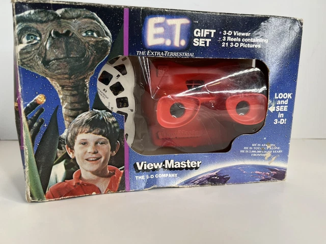 VINTAGE 1982 E.T Alien Extra-Terrestrial 3D View Master Gift Set ...
