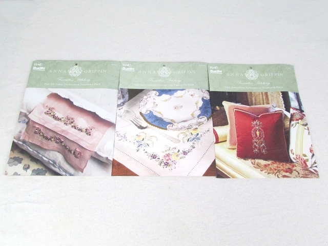 Lote de 3 libros decorativos de costura de Anna Griffin de Josephine Victoria Antoinette