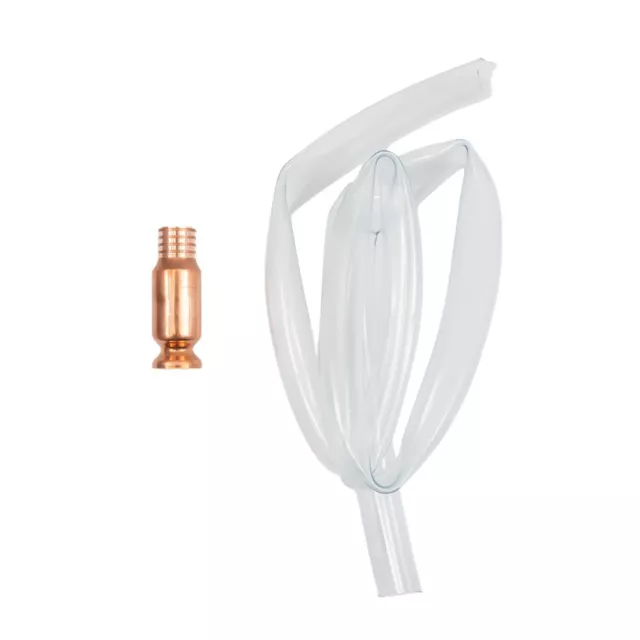 Vibromasseurs Secousse Siphon Connecteur 6.3 CM Cuivre PVC Pompe Tuyau Outil