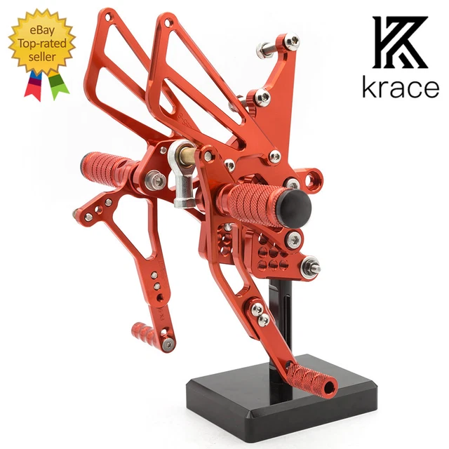 For Triumph Speed Triple T509 T595 955i 1050 CNC Rearset Footrest Footpeg Pedals For Triumph Speed Triple T509 T595 955i 1050 CNC Rearset Footrest Footpeg Pedals