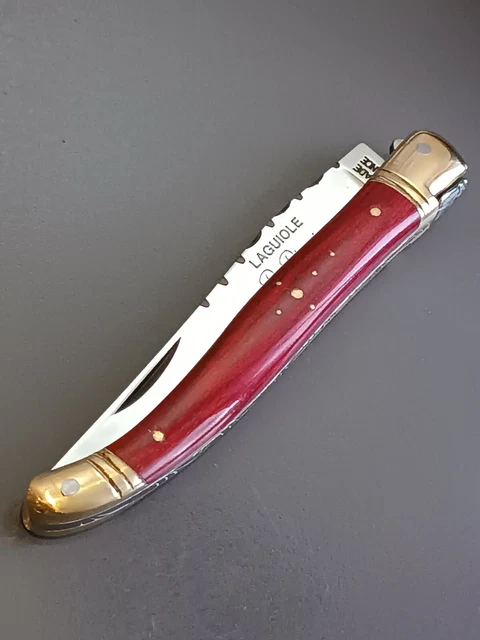 Planche à Saucisson Laguiole Avec Couteau - Set Charcuterie En Bois Hévéa