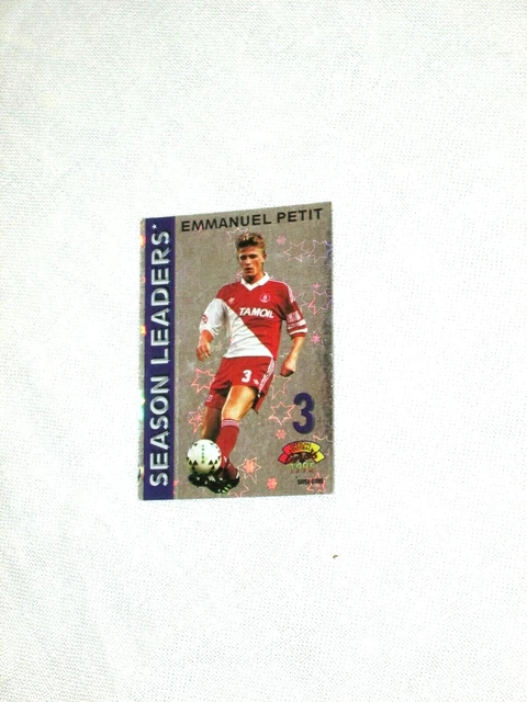 GEORGE WEAH LIBERIA PARIS SAINT-GERMAIN PSG PANINI FOOTBALL CARD PREMIUM 1995