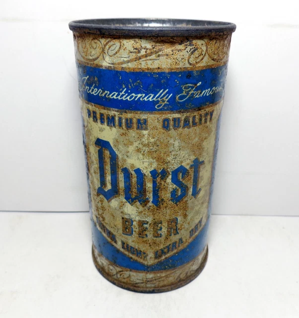 DURST Beer 12oz S/S Flat Top Beer Can Best Brewing Corp. Chicago, Illinois