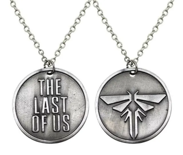 The Last Of Us Double Sided Design Metal Pendant Necklace