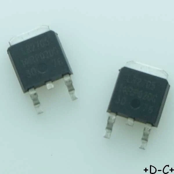 IRLR2905PBF MOSFET N-CH 55V 42A DPAK – Transistor A Logica Di Livello Per Elettronica Di Potenza – 5 Pezzi - 3