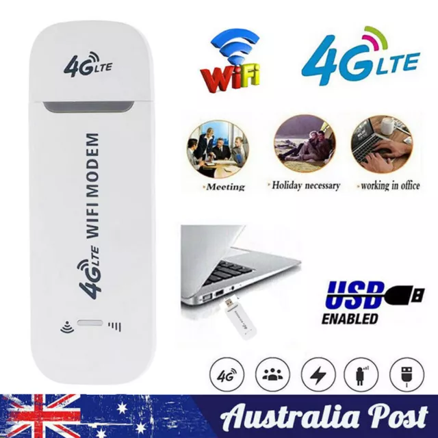 4G LTE USB Modem Dongle Unlocked WiFi Wireless Network Adapter Hotspot Router