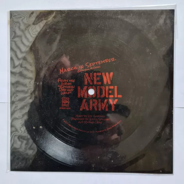 New Model Army - Vengeance 1994  12" Vinyl & Rare FLEXI DISC Punk NMA 2