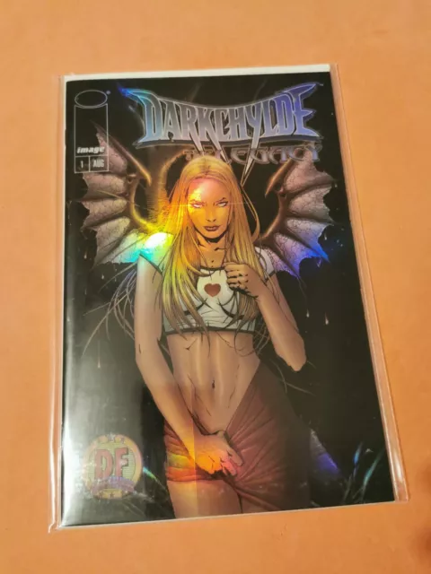 Darkchylde The Legacy 1  Dynamic Forces Chrome Ed. Variant Image Comics With Coa