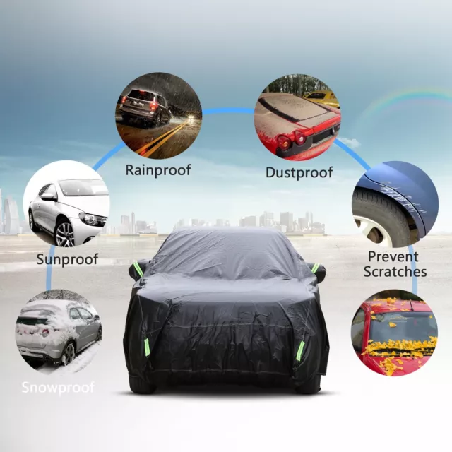 Full SUV Car Cover Universal For MG ZS Dust UV Resistant All Weather  Protection