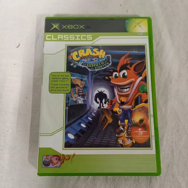 CRASH BANDICOOT THE Wrath of Cortex Microsoft Xbox (2003) Xbox