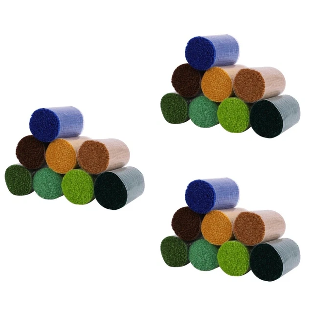 54 stücke handcraft stickerei baumwollgarn teppich kissenwollgarn (dunkle