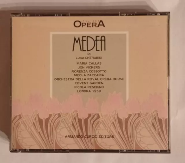 Cherubini Medea- Callas-Vickers-Cossotto Royal Opera House Rescigno-London 1959