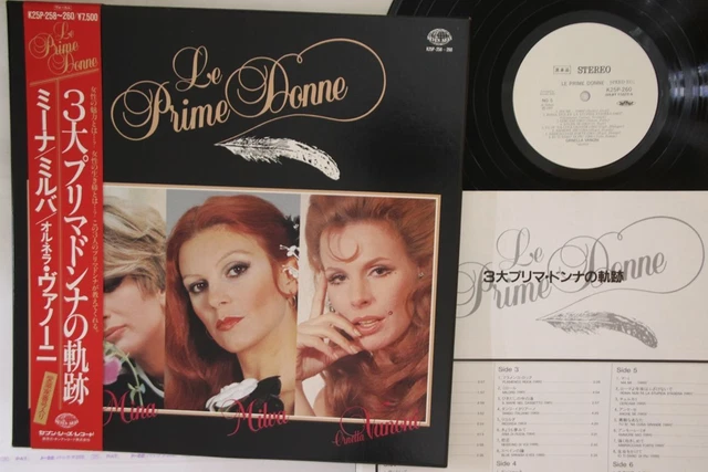 3discs LP Various Le Prime Donne K25P258 SEVEN SEAS プロモ /00740 3discs LP Various Le Prime Donne K25P258 SEVEN SEAS プロモ