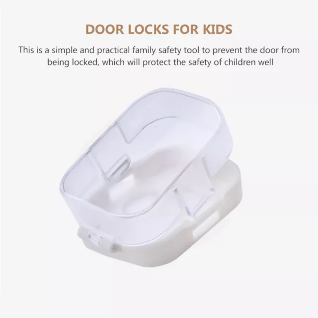 1pc Professional Door Knob Safety Cover Child Safety Proof Door Knob Covers 3