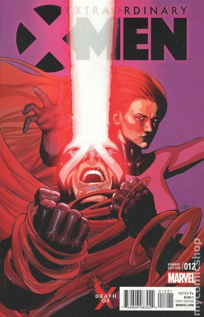 Extraordinary X-Men #12B Yu Variant VF 2016 Stock Image