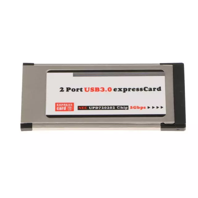 Express Card  Auf USB3.0 2 Port Adapter Für Laptop PC 34mm