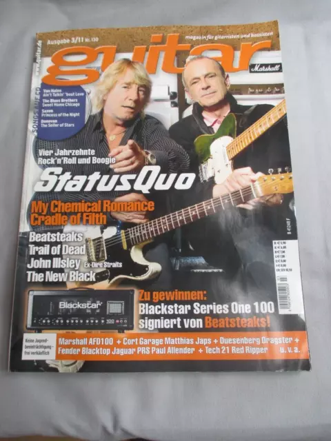 Guitar - Magazin für Gitarristen & Bassisten Nr. 130 3/2011, Status Quo, ohne CD