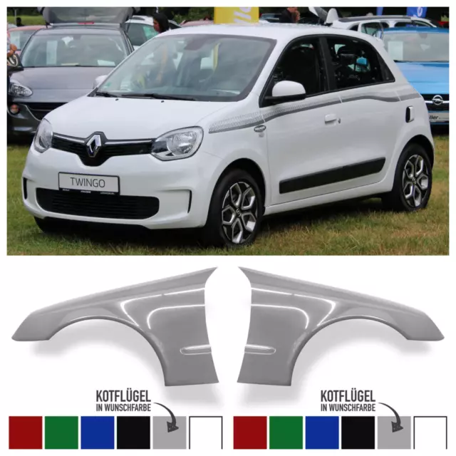 Für Renault Twingo ab 2014 Kotflügel rechts oder links Wunschfarbe lackiert