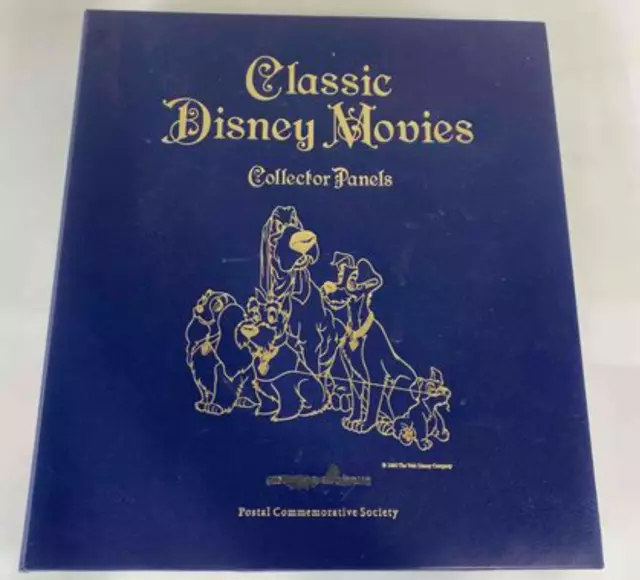 Vintage Set Classic Disney Movies Collector Panels with stamps 1990 Vol. 1