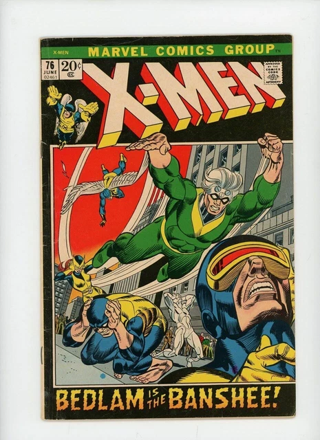UNCANNY X-MEN #76 | Marvel | June 1972 | Vol 1 | Banshee