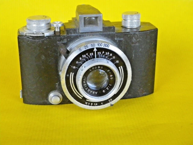 Appareil photo SEM KIM (24×36 film 135) Obj CROSS 2,9/45mm sur obtu