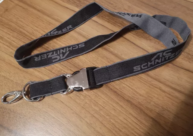 Original AC Schnitzer Lanyard Schlüsselband Schlüsselanhänger grau schwarz BMW