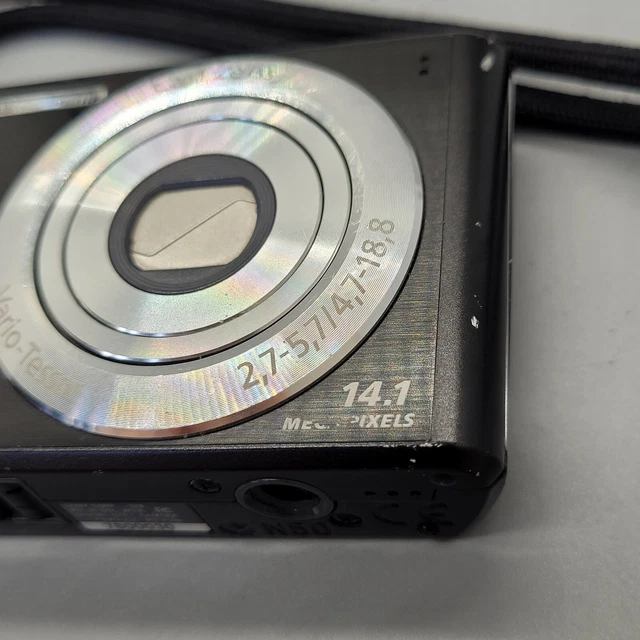 Sony Cybershot DSC-W530 14,1 megapixel fotocamera digitale testata nera 14