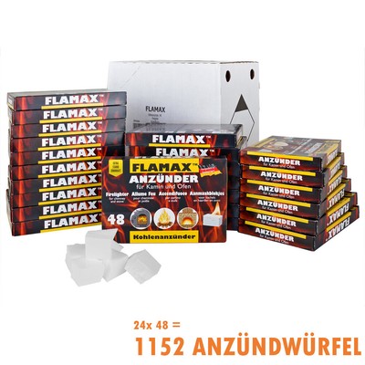 Lot De 900 Tablettes Allume-feu FLAMMBURO - Pour Barbecue, Cheminée, Allumage Facile Et Sûr