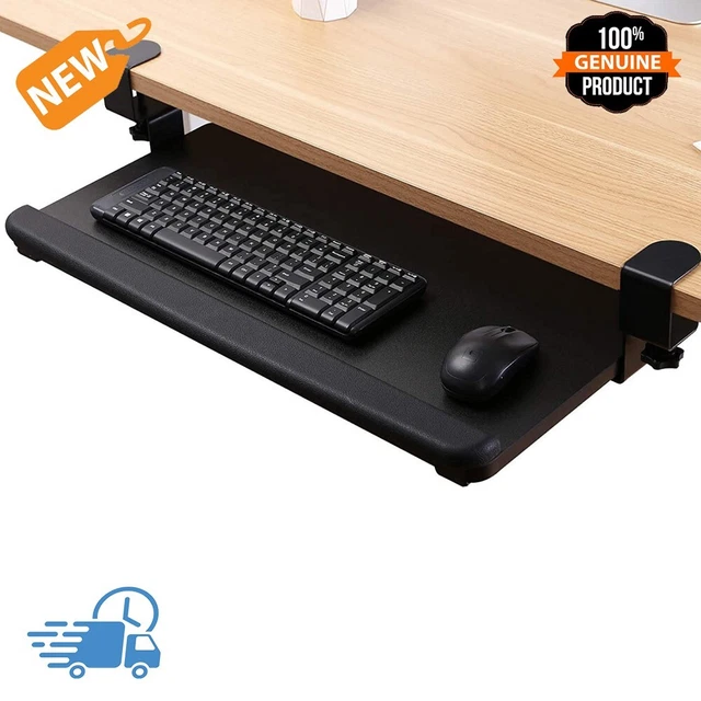 FlexiSpot KT2B Large Keyboard Tray Under Desk Ergonomic 25"x12" - FREE DELIVERY