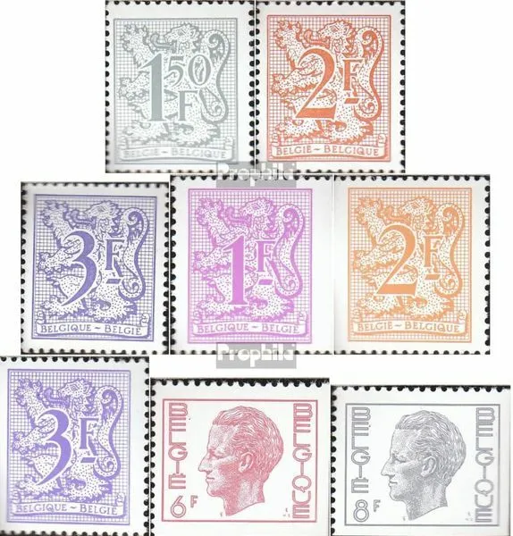 Belgien 1949-1951,1952-1954, 1955-1956 (kompl.Ausg.) postfrisch 1978 Heraldische
