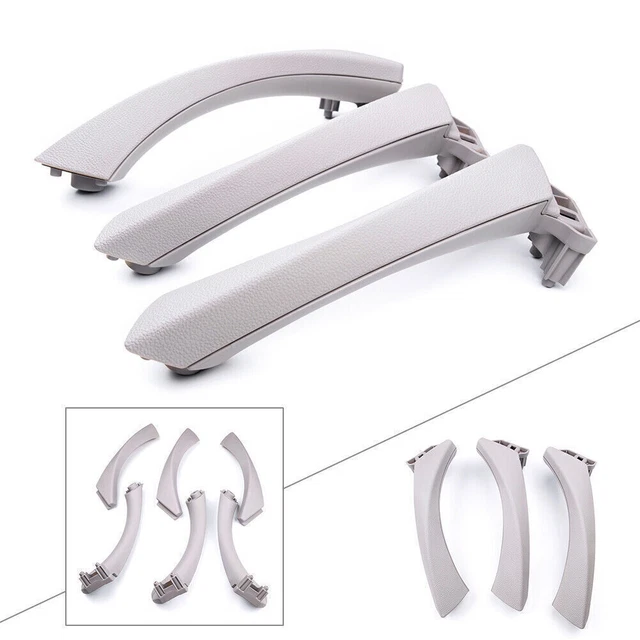 3x Car Door Panel Handle Pull Trim Cover for BMW E90 3-Series Sedan, Wagon