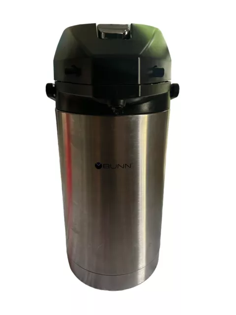 BUNN - BUN321300000 3.0-Liter Lever-Action Airpot, Stainless Steel