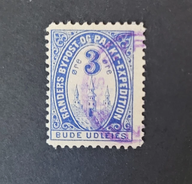 STAMPS DENMARK LOCAL POST RANDERS USED - #4863a