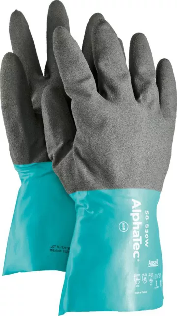 Ansell Handsch. AlphaTec 58-530 305 mm Gr. 8 (Inh.6 Paar)