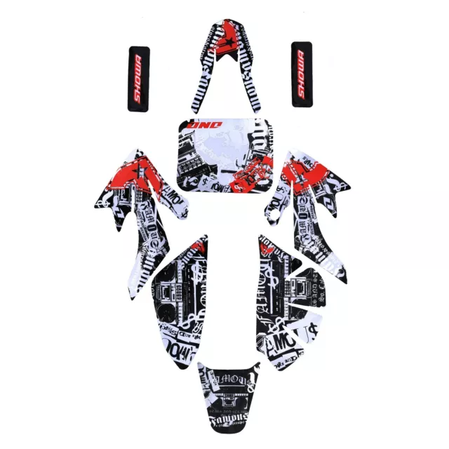 FOR HONDA CRF 50 STICKERS GRAPHICS KIT DIRT/PIT 50/70/110/125CC