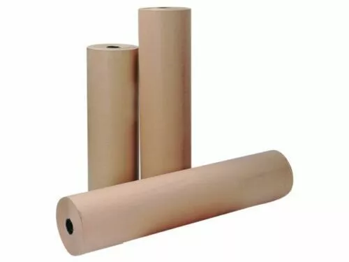 Kraft Paper Roll Brown Wrapping Parcel Packing Art Craft Gift Wrap