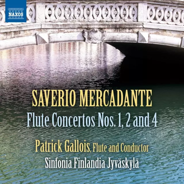 Mercadante: Flute Concertos Nos. 1, 2, 4, Sinfonia Finlandia:Gallois, audioCD, N