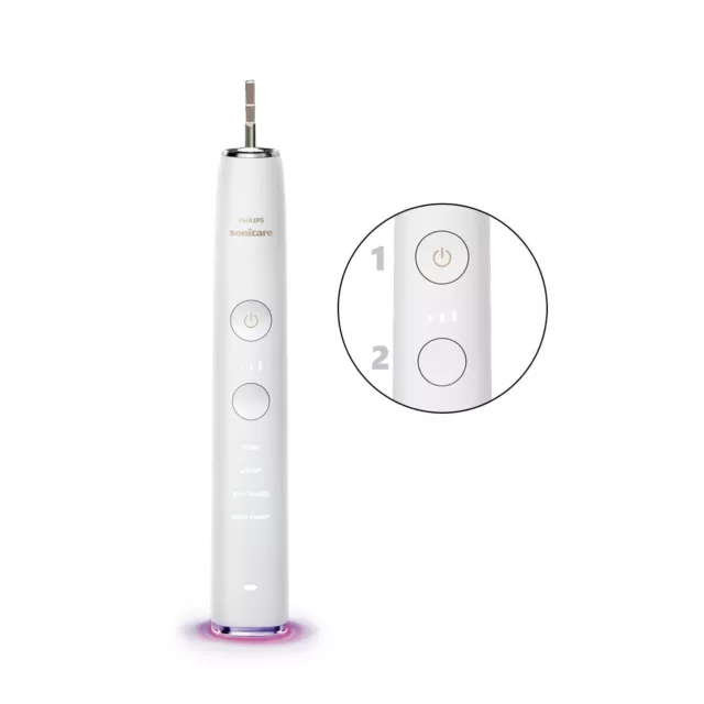 Philips Sonicare DiamondClean Smart 9300 Electric Toothbrush WHITE Handle Only