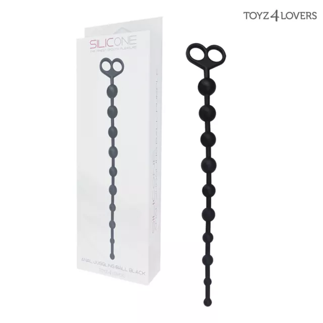 Toyz4Lovers Anal Beads Anal Juggling Ball Black - Palline Anali Lungo 32 cm
