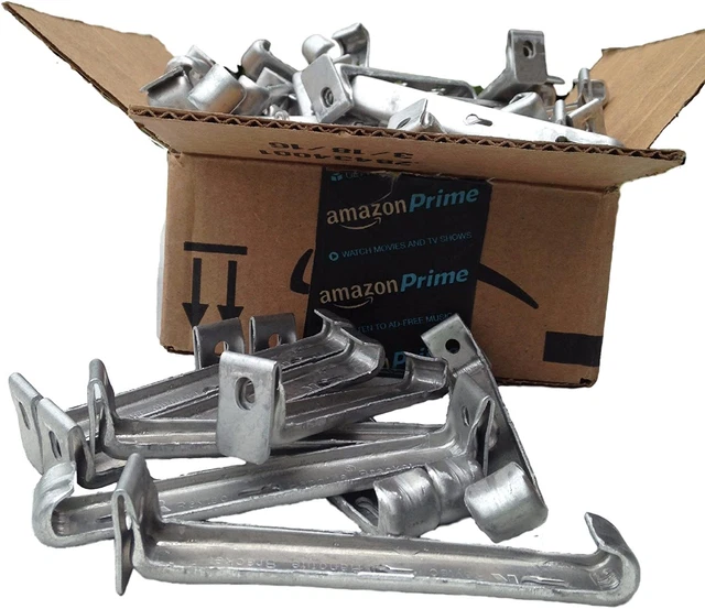 Colgador de canalón oculto Raytec Hangtite de 5 pulgadas (paquete de 100)