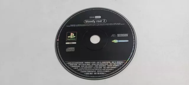 Jeu Sony Playstation PS1 Bloody Roar 2 Demo Only Loose