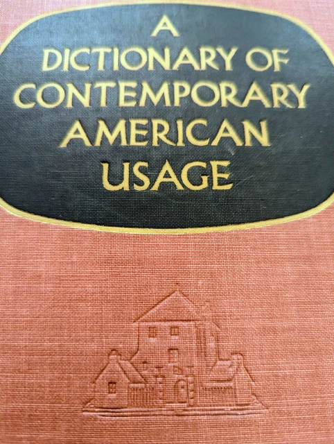 Dictionary Contemporary American Usage 【公式通販】