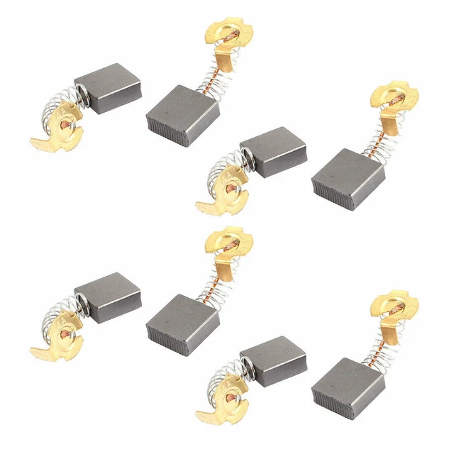 8 Pcs Replacement Electric Motor Carbon Brushes 17mm x 17mm x 7mm for Motors