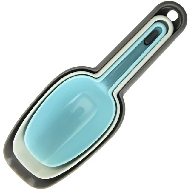 Ayudante de cocina pala de hielo palas de plástico cuchara para servir buffet arroz pala