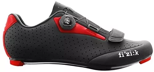 Chaussures Route FIZIK R5 Boa man p.46 Noir & Rouge