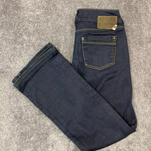Diesel Ronhar Women Jeans W28 L28 * Regular Bootcut Dark Blue Denim Stretch