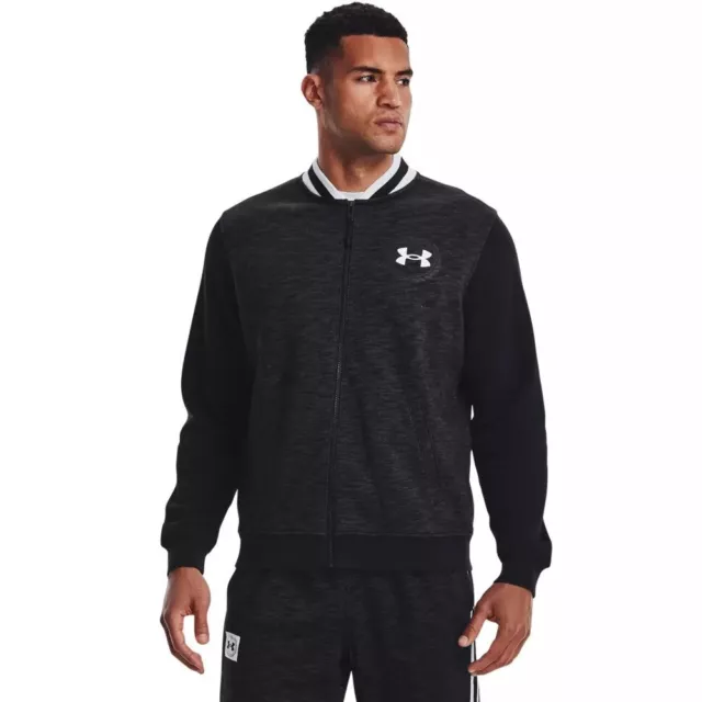 Giacca Under Armour Essential Fleece Heritage Full-Zip da uomo UA 1373811